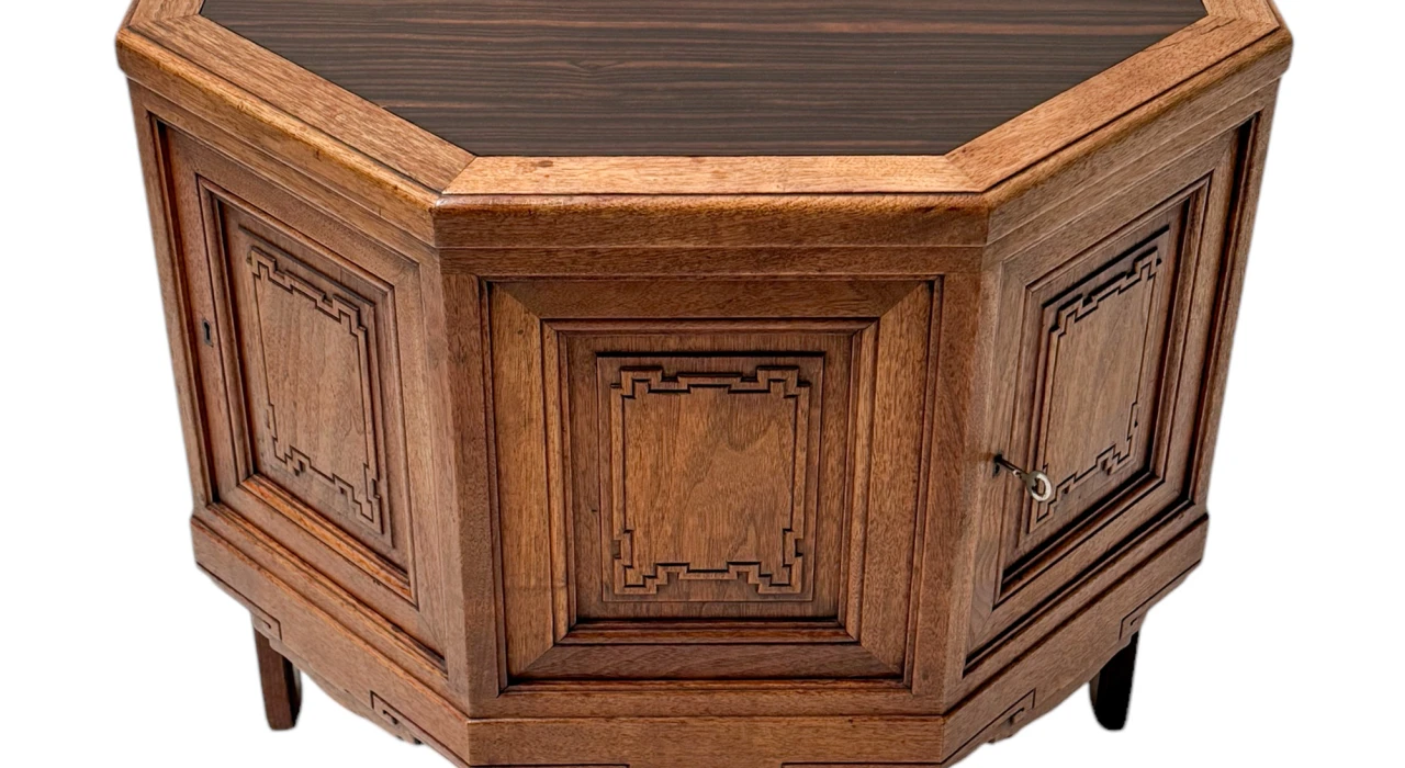 Art Deco Amsterdamse School Coffee Table or Cabinet by Napoleon Le Grand, 1920s